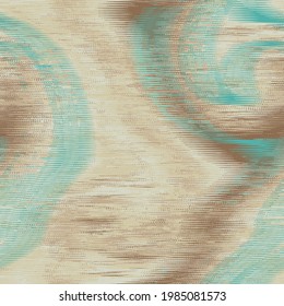 Tie dye art brushes and lace set. Vector ethnic necklace. Ikat pattern. Striped and striped Shibori print. Japanese background with ink texture. Bohemian fashion. Endless watercolor texture.