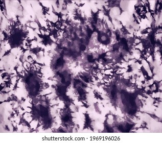 Tie dye background Geometric pattern texture Vector illustration Shibori Abstract batik brush seamless and repeat pattern design Violet and blue 