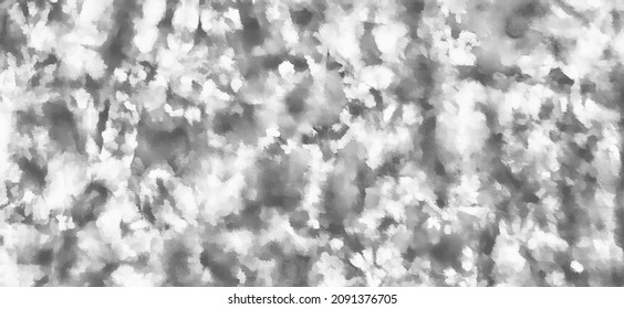 Tie dye background Geometric pattern texture Vector illustration Shibori Abstract batik brush seamless and repeat pattern design Black, white, gray Paint splatter