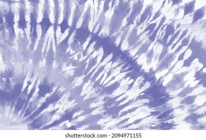 Tie dye background Geometric pattern texture Vector illustration Shibori Abstract batik brush seamless and repeat pattern design Paint splatter Curls, waves, dirty Blue, purple, lavender, pantone