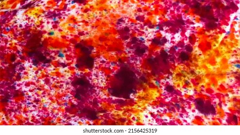 Tie dye background Geometric pattern texture Vector illustration Shibori Abstract batik brush seamless and repeat pattern design Paint splatter Bright, red, orange, blue, trending colors 