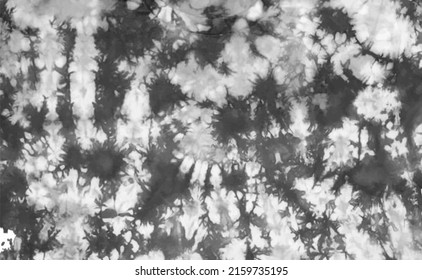 Tie dye background Geometric pattern texture Vector illustration Shibori Abstract batik brush seamless and repeat pattern design Black, white, gray Paint splatter