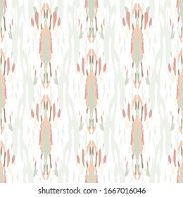  Tie Dye, Batik. Handgezeichnet, farbige Textur Nahtlose Muster.  Ethnische Oberfläche. Handgezeichnet gestrichen. Brown Ochre Tribal Summer Geo Textile.  Graphic Geometry Shibori Aquarell.