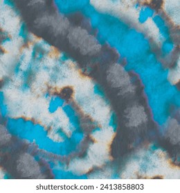 Tie Dye Brush Vector. Dirty Spot Splatter. Black Paint Tye Die. Seamless Dyed Grunge. Tie Dye Mark Spatter. Print Old Mark Background. Stripe Blue Mark. Splash Tie Dye Stripe. Blue Dark Print.