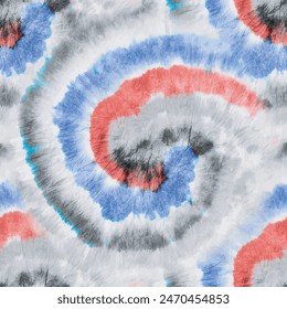 Tie Dye Circle Paint. Spiral Dyed Batik. White Pastel Tie Die. Blue Pastel Dirty Tie Dye. Pink Swirl Watercolor. Circle Dye Background Colorful Grunge Pattern. Grey Vector Swirl. Pink Seamless Print.