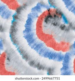 Tie Dye Circle Round. Grey Swirl Background. White Endless Tye Dye. Grey Seamless Batik. Japanese Repeat Tie Dye. Spiral Dye Background Vector Dyed Batik. Blue Pastel Swirl. Pink Spiral Dirty Grunge.