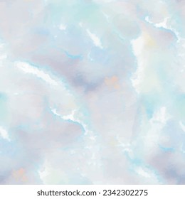 Tie Dye Cloud. Light Watercolour Pattern. Cloud Ombre Design. Tie Dye Watercolor. Blue Cloud Texture. Pastel Seamless Pattern. Tie Dye Texture. Gray Abstract Light. Grey Cloudy Texture. Dyed Fog Cloud
