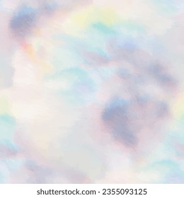 Tie Dye Cloud. Light Watercolour Pattern. Cloud Tiedye Effect. Tie Dye Watercolor. Pastel Color Texture. Shibori Texture. Tie Dye Grunge Pattern. Pastel Tie Dye. Blue Vector Pattern. Blue Dip Cloud 