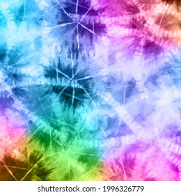 Tie Dye colorful background. Watercolor paint background.