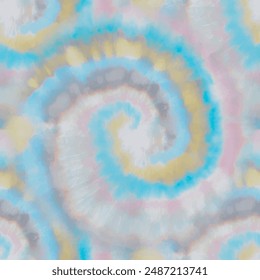 Tie Dye Dark Seamless Watercolor. Grey Vector Dyed Watercolour Texture. Multi Color Night Ombre Effect. Neon Tie Dye Aurora Space. Dark Aurora Gray Pattern. Shibori Fog Texture. Tie Dye Grunge Pattern