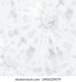 Tie Dye Gray Spiral. Dirty Tie Dye. Fashion Winter Tie Dye. Spiral Art Nature. White Seamless Swirl. Vector Gray Print. Gray Light Paint. Dirty Round Tie Die. White Pale Culture. Vector Dyed Tye