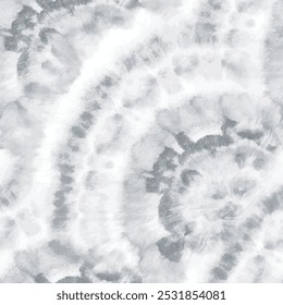 Tie Dye Gray Spiral. Shiny Tie Dye. Endless Grunge Pattern. Gray Light Brush. White Stripe Texture. Swirl Round Tye Die. Snow Seamless Swirl. Vector Soft Print. Vector Tye Nature. Spiral Blur Bg