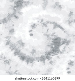 Tie Dye Gray Spiral. Shiny Stripe Pattern. White Tie Dye. Dirty Swirl Backdrop. Abstract Vector Texture. Snow Seamless Round. Gray Light Light. Vector Gray Print. Vector Tye Winter. Spiral Old Art
