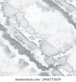 Tie Dye Gray Spiral. Vector Soft Print. Dirty Tie Dye. Gray Light Brush. Endless Grunge Pattern. Swirl Round Watercolor. Snow Seamless Swirl. Spiral Bg Winter. Shiny Pastel Culture. Vector Blur Tye