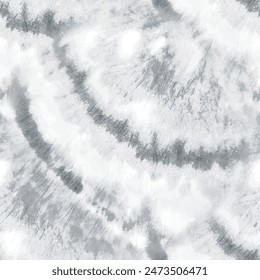 Tie Dye Gray Vector. Abstract Circle Texture. Brush Tie Dye. Spiral Soft Print. Swirl Round Background. Gray Light Print. Gray Seamless Swirl. Shiny Pale Tie Die. Vector Art Nature. Spiral Soft Bg