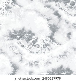 Tie Dye Gray Vector. Shiny Tie Dye. Abstract Repeat Pattern. Vector Art Nature. Spiral Soft Print. Gray Swirl Print. Brush Pale Tie Die. Gray Seamless Swirl. Dirty Round Backdrop. Spiral Dyed Bg