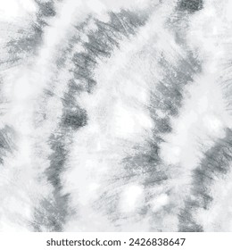 Tie Dye Gray Vector. White Seamless Swirl. Gray Light Print. Abstract Winter Texture. Dirty Round Tye Dye. Art Tie Dye. Dirty Pastel Fashion. Spiral Soft Print. Vector Brush Nature. Spiral Dyed Bg