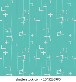 Tie Dye Japanese Geometric Modern Seamless Pattern. Geo Wabi Sabi Traditional Kimono Print. Scribble Cartoon Doodle Craft Texture. Boho Tie Dye Paint Batik. Scribble Craft Doodle Seamless Collage