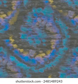 Tie Dye Paint Vector. Tie Dye Swirl Circle. Abstract Dyed Pastel. Neon Dark Print. Blue Curve Watercolor. Paint Old Boho Background. Spiral Black Circle. Green Print Pattern. Circle Tie Dye Print.