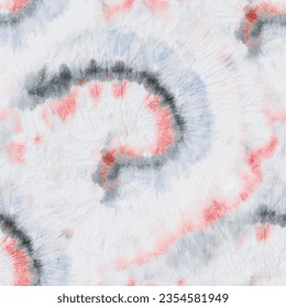 Tie Dye Pastel Boho. Pink Spiral Swirl. Japanese Fabric Pattern. Vector Dyed Batik. White Purple Pattern. Grey Swirl Background. Grey Seamless Batik. Blue Circle Brush Tie Dye. Vector Dye Background