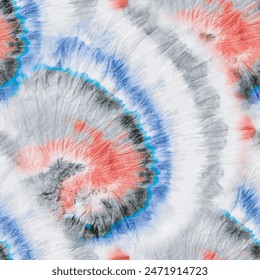 Tie Dye Pastel Round. Pink Vector Swirl. Grey Seamless Print. Pink Swirl Watercolor. Circle Dye Background Blue Spiral Dirty Grunge. Circle Dyed Batik. Brush Pastel Culture. Japanese Tiedye Texture.