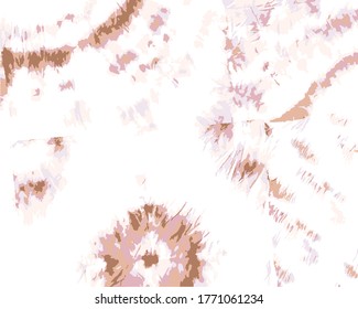 Tie dye Patchwork Vector. Indonesian Texture. Hippie Background. Vintage  Ethnic Fabric. Mauve Artistic Ornament. Batik Zigzag. Dusty Pink Shibori Pattern. Watercolor Print. Bohemian Tribal Print.