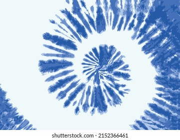 tie dye pattern blue color background