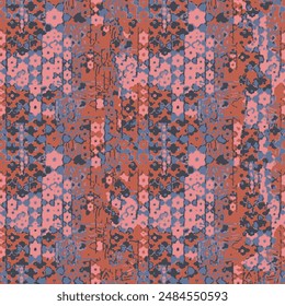 estampado étnico. estampado texturizado geométrico moderno. colores naturales ornamento. textura abstracta. alfombra de tinte. acuarela