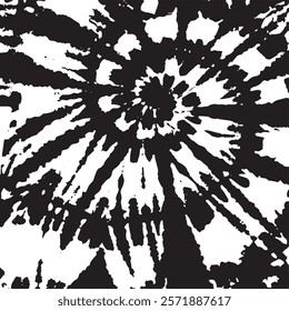 Tie dye pattern. Hand drawn gray shibori print. Ink textured japanese background. Modern batik wallpaper paper. Watercolor monochrome template. Marble, suminagashi, erbu design. Hippie boho fabric.
