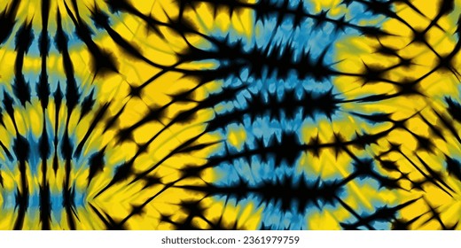 Tie Dye Pattern Ink , colorful tie dye pattern abstract background. Tie Dye two tone clouds . Shibori, tie dye, abstract batik brush seamless and repeat pattern design.