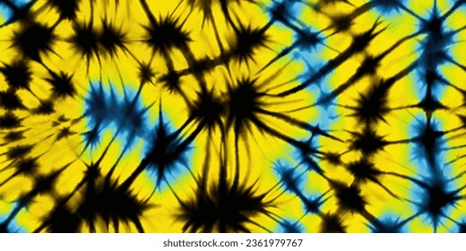 Tie Dye Muster Ink , bunter Krawatte Farbmuster Muster abstrakter Hintergrund. Tie Dye zwei Töne Wolken. Shibori, binden Farbe, abstrakte Batik Bürste nahtlos und wiederholen Muster Design.