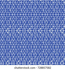 Tie dye pattern. Japanese print. Batik texture vector seamless motif. Indonesian design. Organic clothing. Shibori swimwear background. Old bed linen. China cotton rapport. Silk geometric painting.