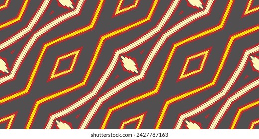 Tie dye Pattern Seamless Australian aboriginal pattern Motif embroidery, Ikat embroidery vector Design for Print scandinavian pattern saree ethnic nativity gypsy pattern
