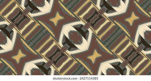 Patrón de tintes de corbata Arquitectura mogol sin costuras Bordado de motivos, Ikat bordado vector Diseño para imprimir arte indígena patrón de arte aborigen kurti floral frontera mogol