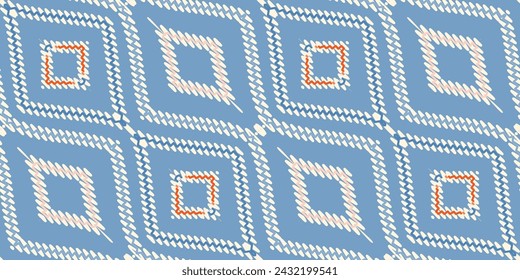 Tie dye Pattern Seamless Mughal architecture Motif embroidery, Ikat embroidery vector Design for Print border embroidery ancient egypt