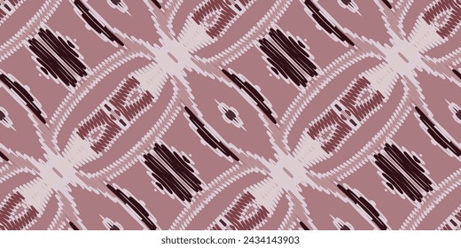 Diseño de diseño de vector de bordado Ikat, diseño de vector de bordado para imprimir patrón eslavo jacquard patrón de folclore kente arabesque