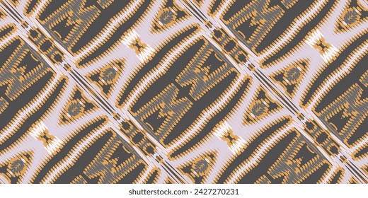 Tie dye Pattern Seamless Native American, Motif embroidery, Ikat embroidery vector Design for Print endless arabesque cloth dupatta shawl bandana print silk kurta men