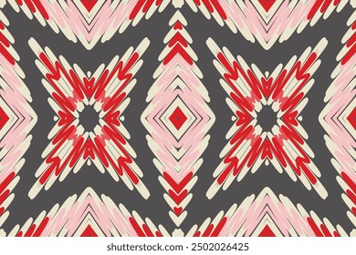 Tie dye Pattern Seamless Scandinavian pattern Motif embroidery, Ikat embroidery vector Design for Print egyptian pattern tibetan mandala bandanna