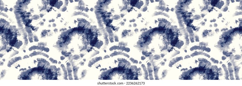 Tie Dye Peace Vector. Round Circle Boho. Brush Stripe Tye Dye. Indigo Pastel. Swirl Dyed Tie Dye. Gradient Blue Repeat. Blue Vector Pattern. Seamless Seamless Indigo. Swirl Dyed Background.