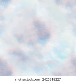 Tie Dye Print. Light Watercolor Pattern. Cloud Ombre Effect. Tie Dye Watercolour. Grey Cloud Texture. Tye Dye Pattern. Tie Dye Grunge Texture. Dyed Seamless Light. Blue Vector Texture. Blue Sky Cloud.