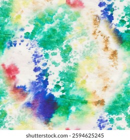 Tie Dye Rainbow Heart. Rainbow Tie Dye. 1960 Bright Texture. Blue Tie Dye. Swirl Repeat. Fabric Tiedye Pattern. Vector Rainbow Print. Unicorn Swirl Background. Seamless Spiral Watercolor.