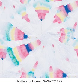 Tie Dye Rainbow Paint. 1970s Tiedye Pattern. Blue Tie Dye. Gradient Vector Watercolor. Swirl Tie Dye. Seamless Tie Dye. 1960 Stripe Repeat. Unicorn Swirl Background. Spiral Rainbow Peace.