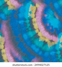 Tie Dye Round Print. Abstract Dark Grunge. Green Swirl Watercolor. Spiral Black Circle. Vector Old Swirl Pattern. Blue Paint Tye Die. Neon Dyed Print. Circle Tie Dye Print. Tie Dye Curve Circle.