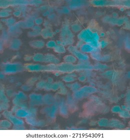 Vektor mit Bindefarben-Runde. Blau Print Shibori. Tie Dye Drallkreis. Nahtloser gefärbter Kreis. Dunkler Blaudruck. Altes Malmuster malen. Grüne Kurve, Bindefarbe. Spirale Schwarzer Kreis. Circle Tie Dye Print