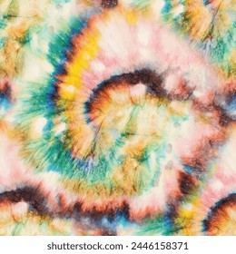 Tie Dye Seamless Heart. Spiral Rainbow Batik. Psychedelic Vector Pattern. Swirl Repeat. Rainbow Tie Dye. Green Color Swirl Pattern. Red Tie Dye. 1960 Stripe Texture. Fabric Tiedye Pattern.
