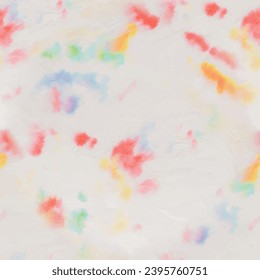 Tie Dye Seamless Heart. Vector Rainbow Print. Pink Color Swirl Background. Seamless Spiral Watercolor. Seamless Tie Dye. Pink Tie Dye. Swirl Repeat. 1960 Stripe Pattern. Circle Tiedye Pattern.