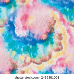 Tie Dye Seamless Round. Rainbow Tie Dye. Red Tie Dye. Seamless Vector Watercolor. Green Color Swirl Background. Swirl Pattern. 1960 Stripe Pattern. Spiral Rainbow Music. Grunge Tiedye Pattern.