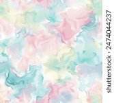 Tie dye Shiori Watercolor Seamless Pattern. Design element for sale banners, posters, labels, and gift wrapping paper.