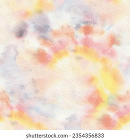 Tie Dye Shirt. Grunge Tiedye Pattern. Rainbow Spiral Batik. Bright Tie Dye. Vector Seamless Tiedye. Blue Swirl Pattern. Red 1960 Tye Dye. Blue Color Swirl Pattern. Seamless Vector Pattern