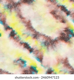 Tie Dye Shirt Spiral. Tie Dye Curve Circle. Circle Tie Dye Batik. Green Swirl Watercolour. Spiral Blue Circle. Blue Grey Print. Abstract Dyed Fabric. Brown Vector Texture. Vector Old Paint Background